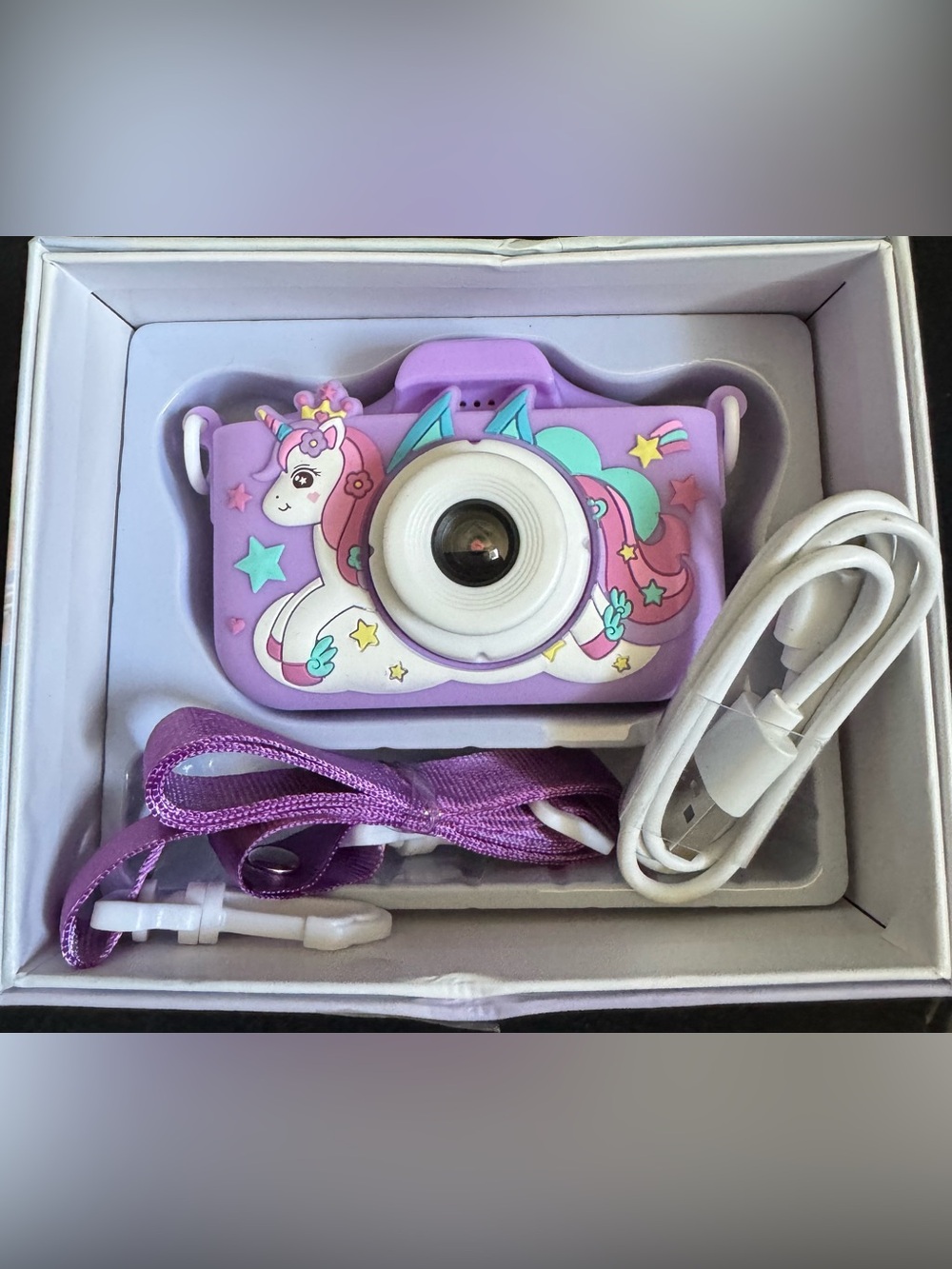 Purple Unicorn Kids Digital Camera